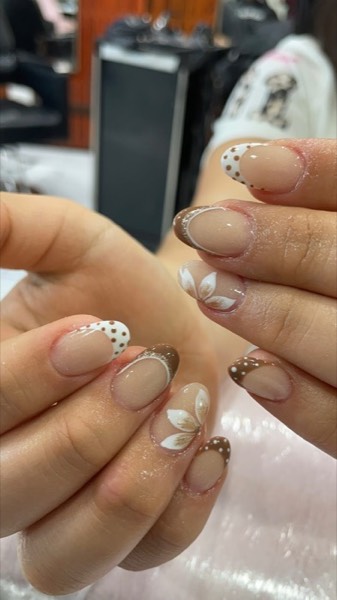 Manicure decorada