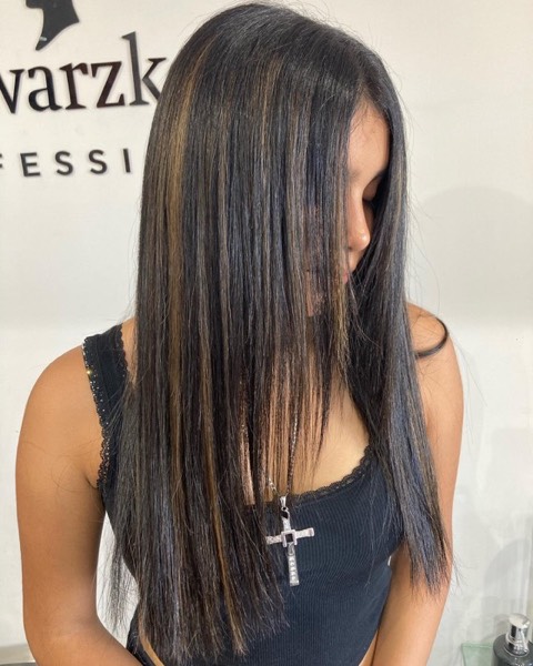 Mechas caramelo